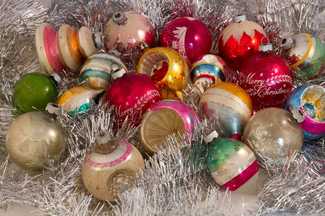 antique Christmas ornaments