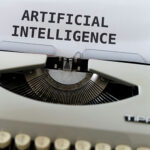 artificial intelligence on a typewriter